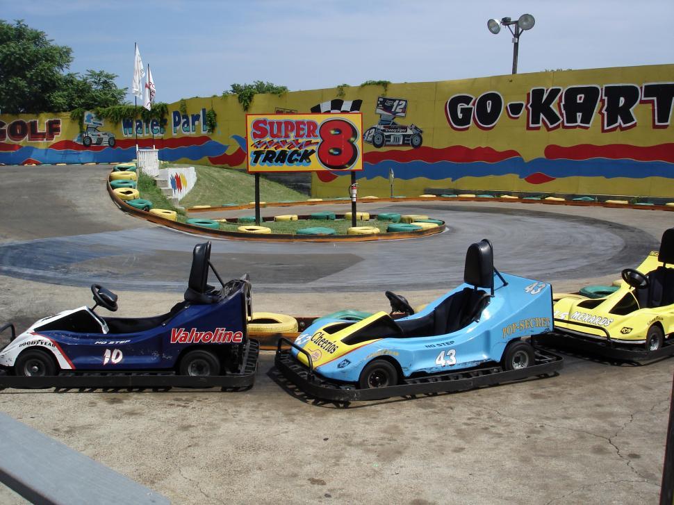 Free Image of Go Kart Race Track 