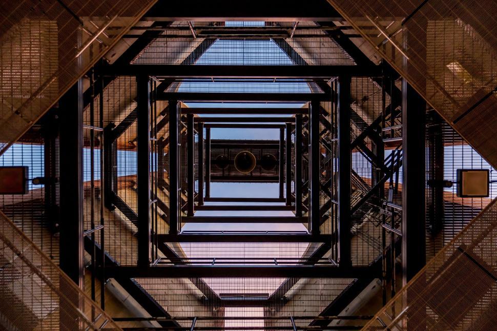 Free Image of Iron Structure of Tower  