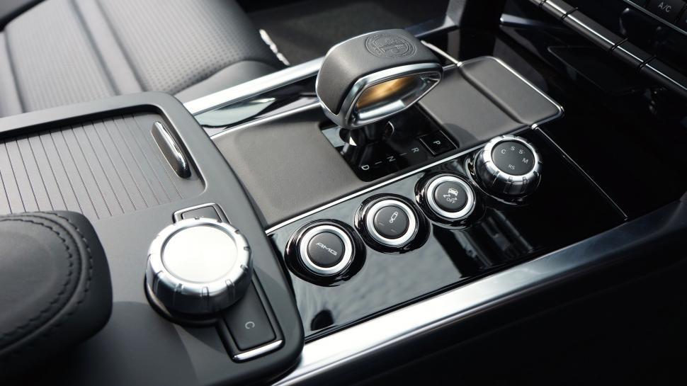 Free Image of Interior View of Mercedes Benz Car  