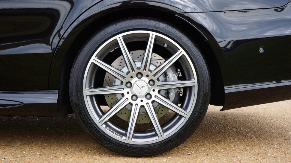 Free Image of Alloy Wheel of Mercedes Benz  
