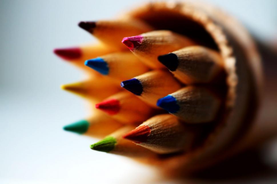 Free Image of Pencils with edges  