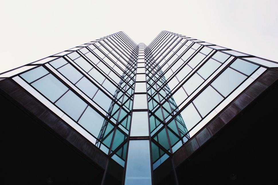 Free Image of Glass Building From Below  