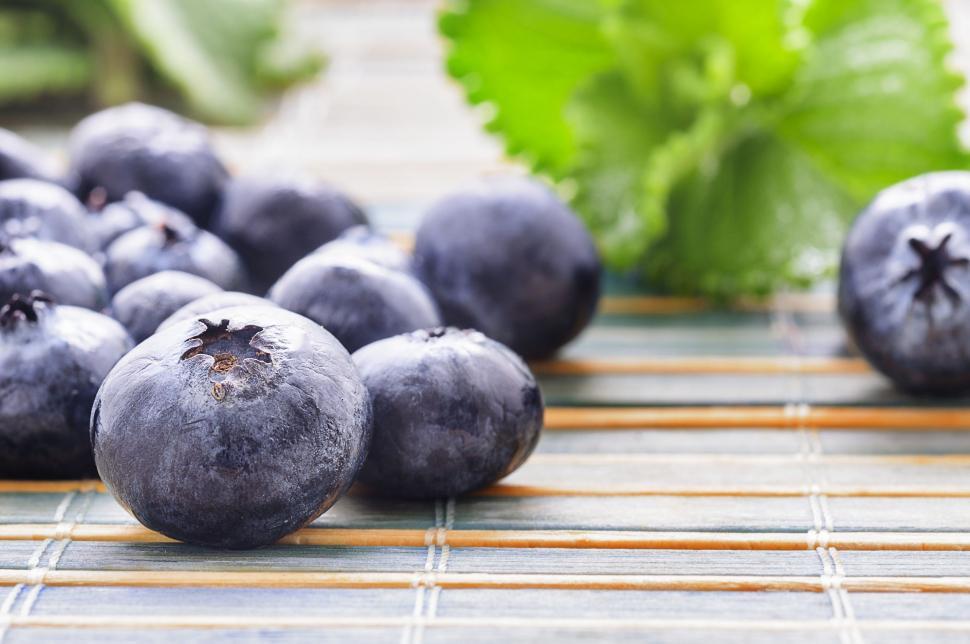 Free Image of Blueberries  