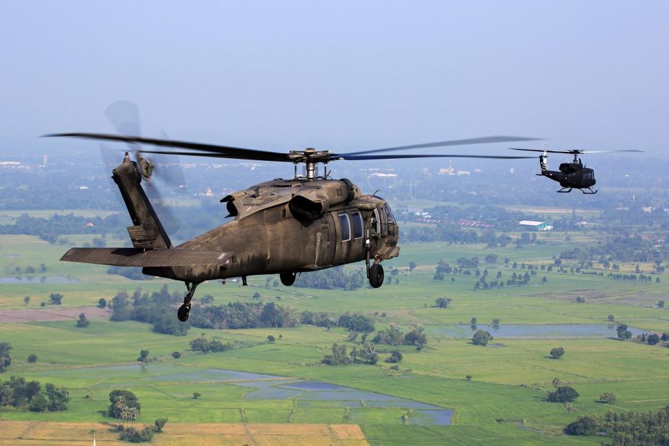 Free Image of Military Helicopters 