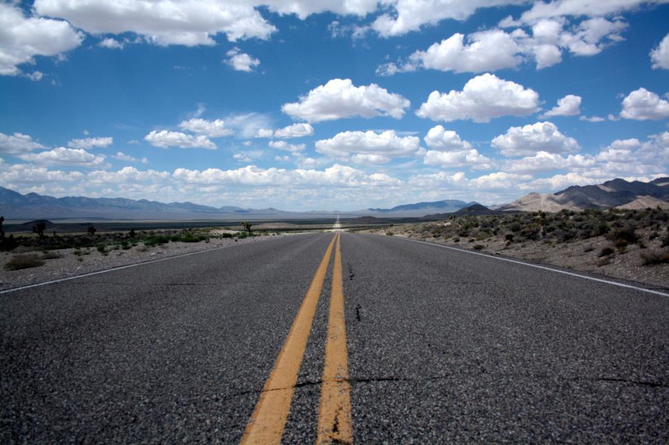 Free Image of Empty Road with Sky  