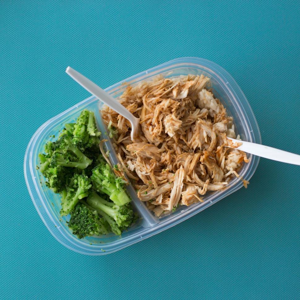 Free Image of Meal in Lunch Box 