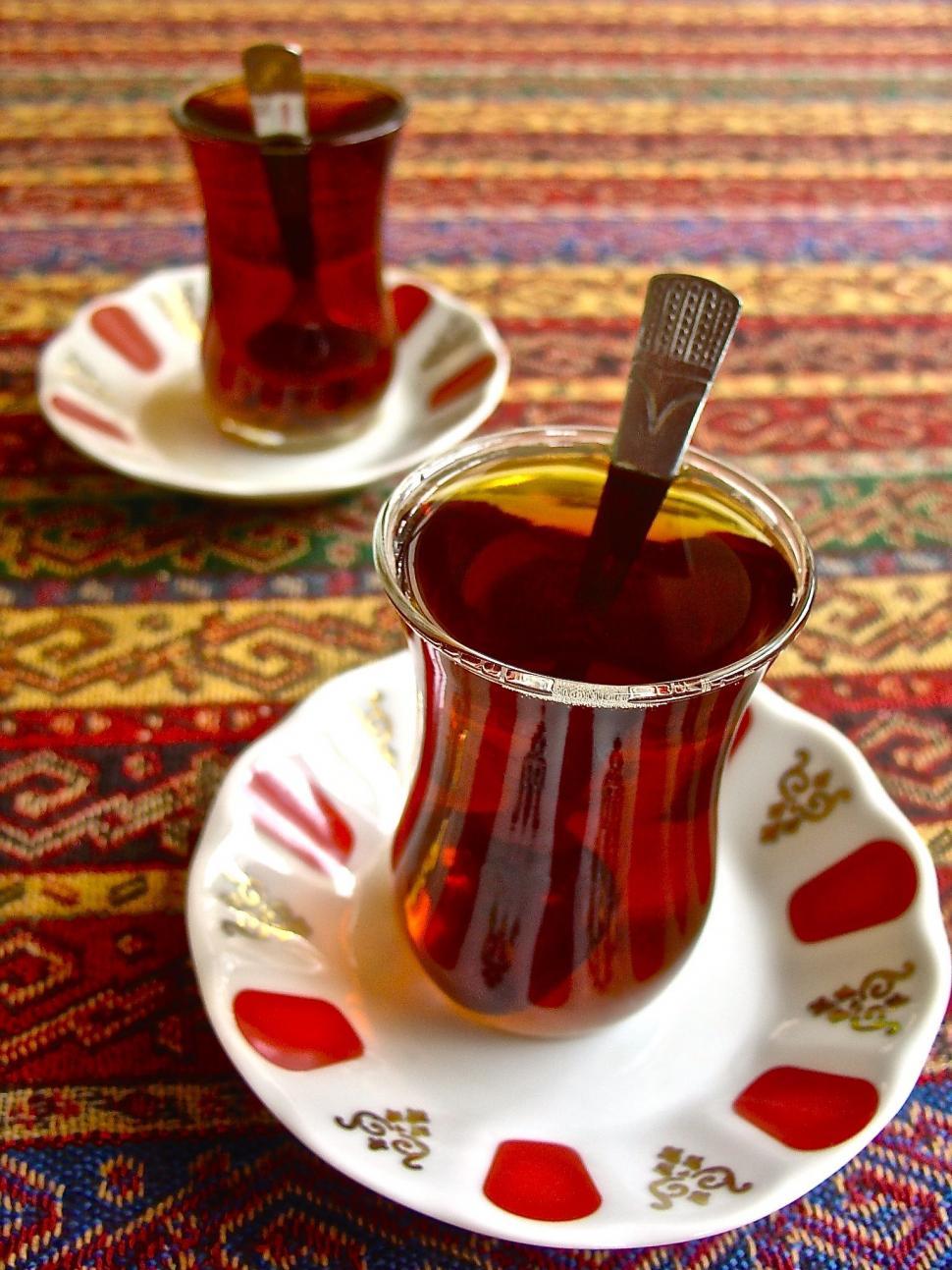 Free Image of Turkish tea  