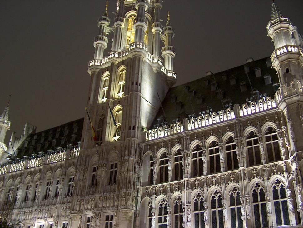Free Image of Market square in Brussels 