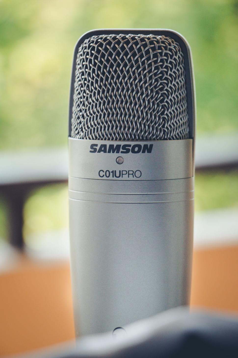 Free Image of Samson Microphone  