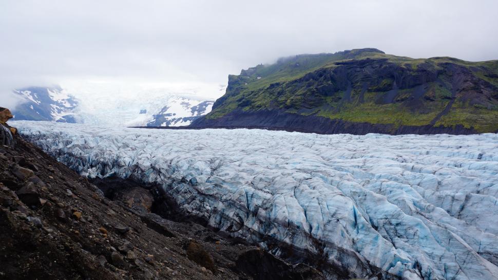Free Image of Frozen Glacier  