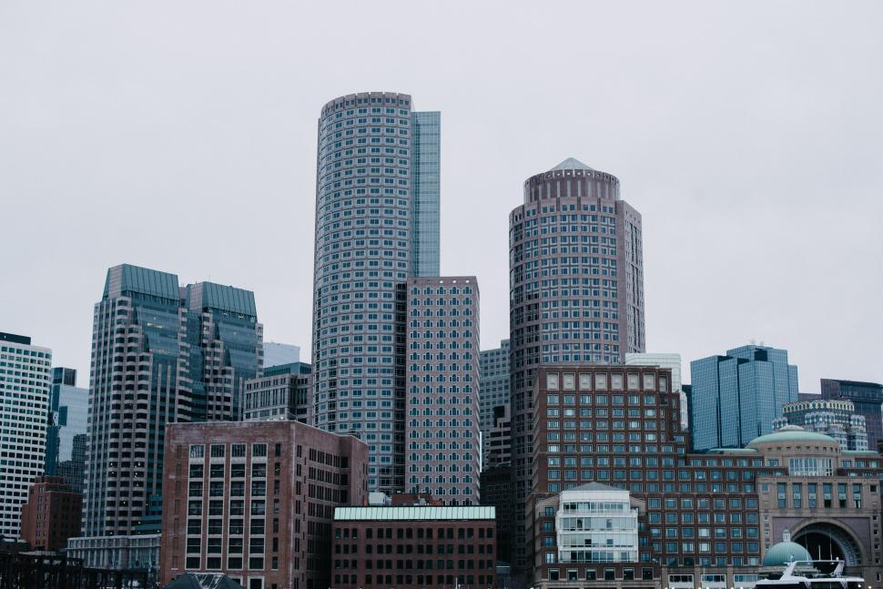 Free Image of City Buildings and Towers 