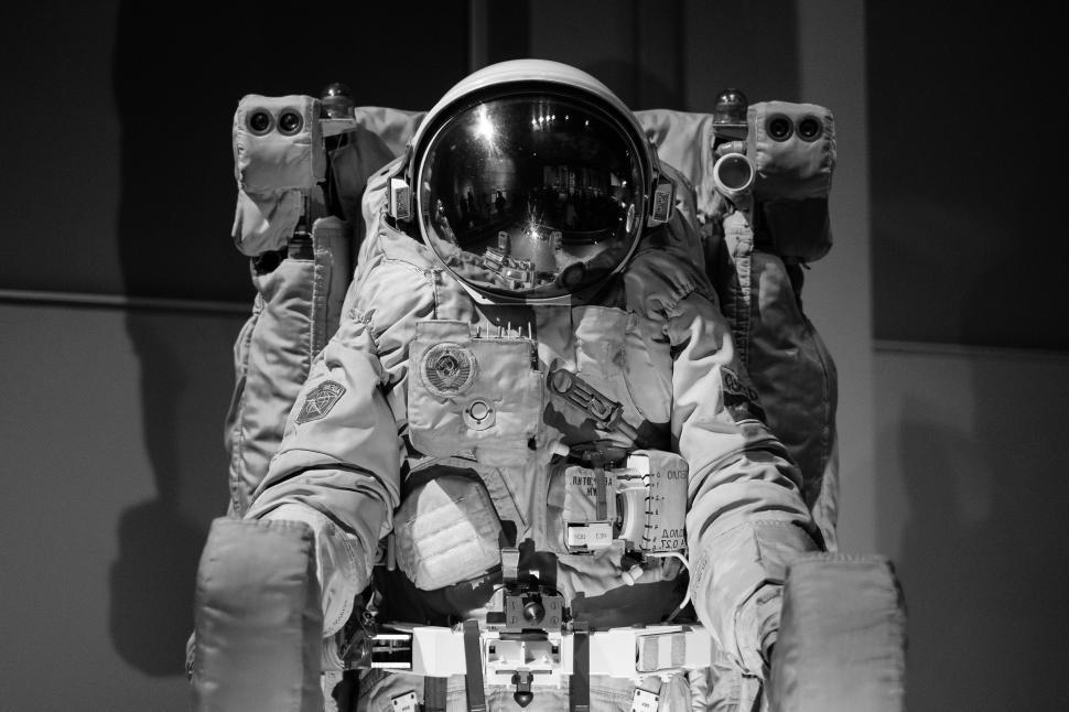 Free Image of Single Astronaut 
