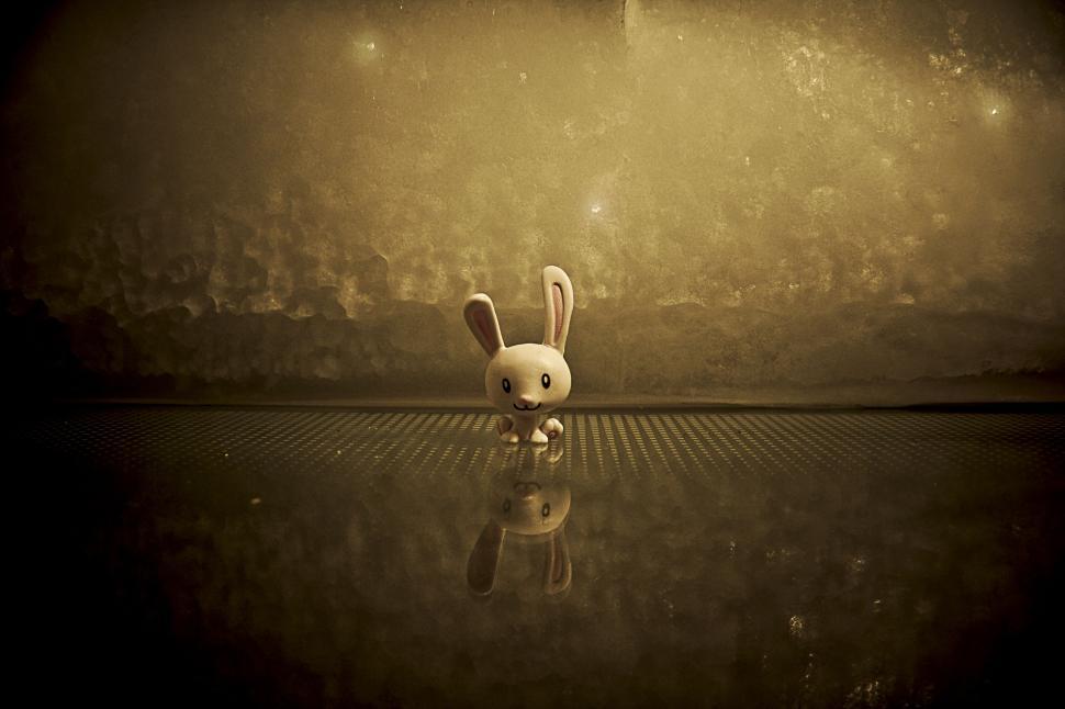Free Image of Tiny Bunny Toy 