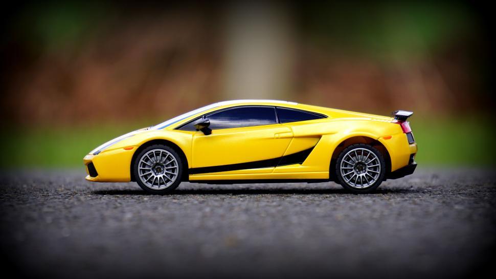 Free Image of Lamborghini toy  