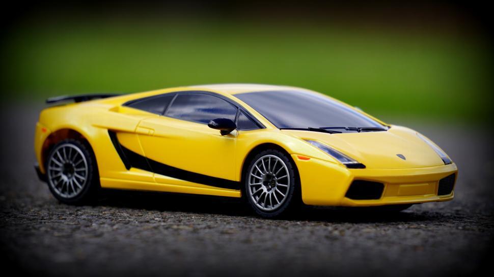 Free Image of Lamborghini Miniature  