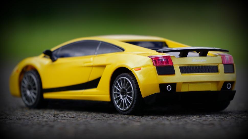 Free Image of Lamborghini car toy 