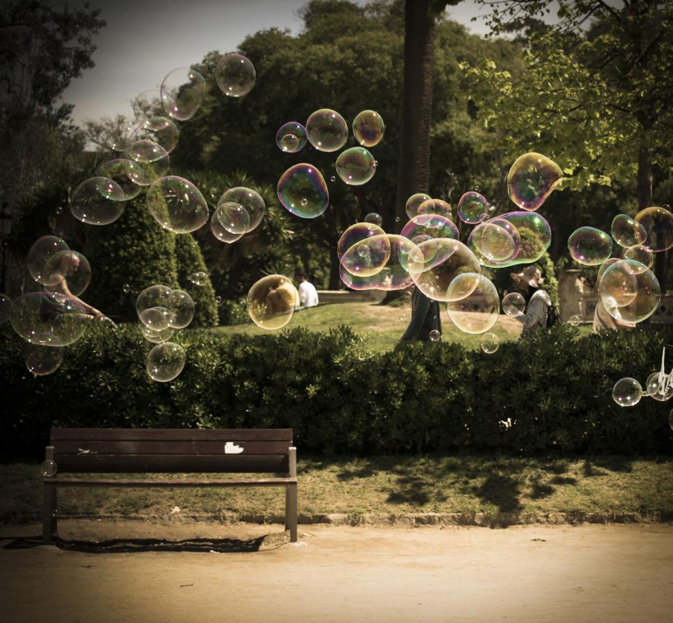 Free Image of Soap Bubbles  