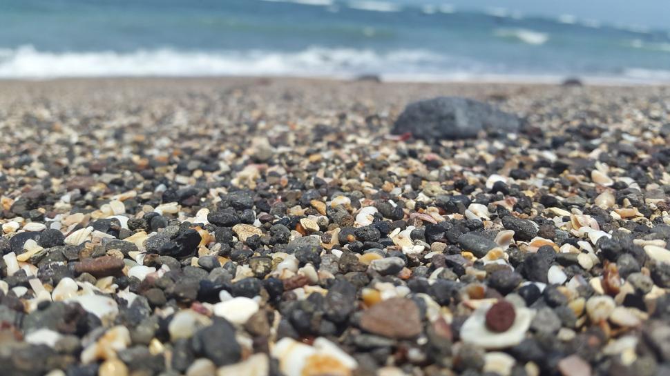 Free Image of Pebbles Stones and Beach  