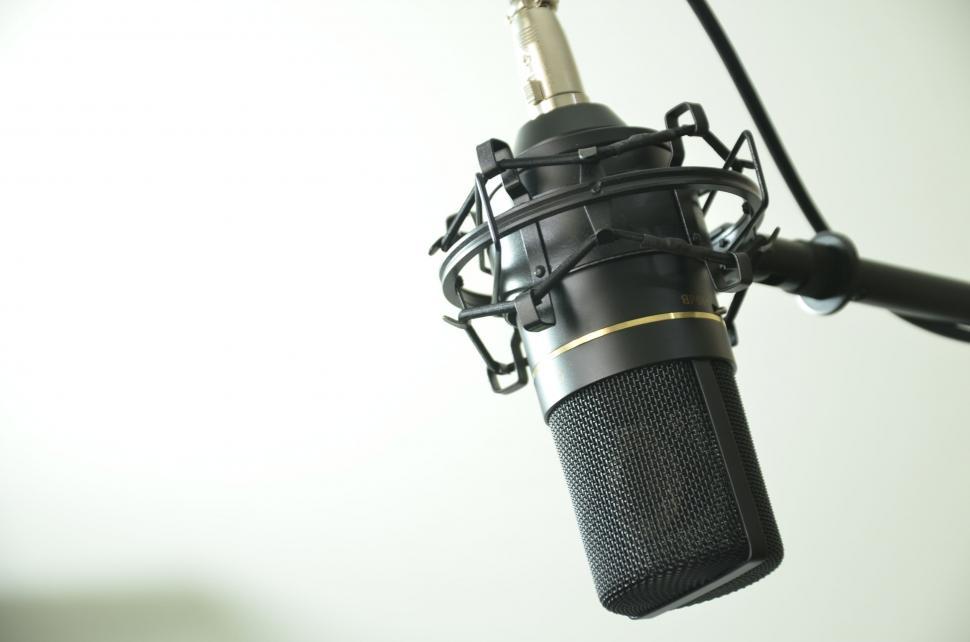 Free Image of Recording Microphone  