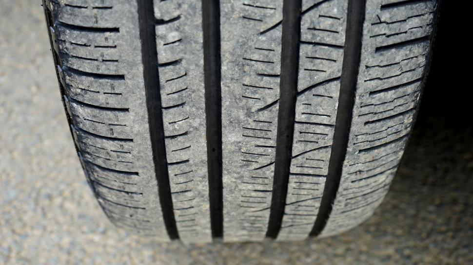 Free Image of Tyre - texture  