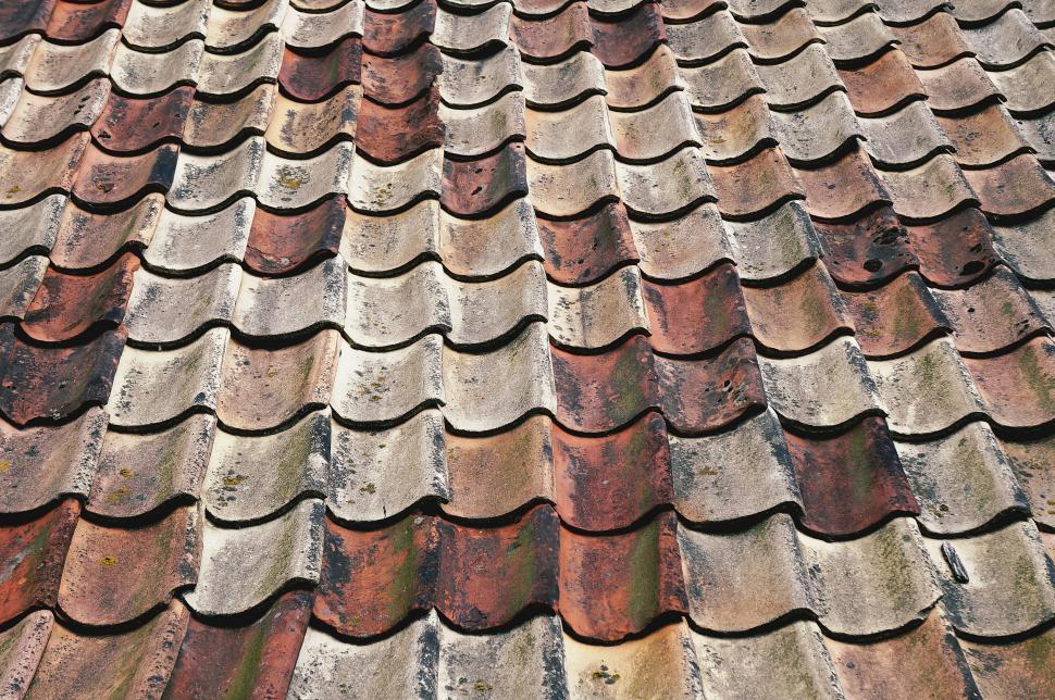 Free Image of Cement Roof - Texture  