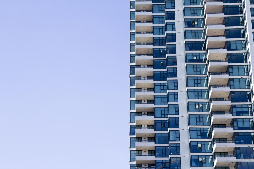 Free Image of Residential Tower with Sky 