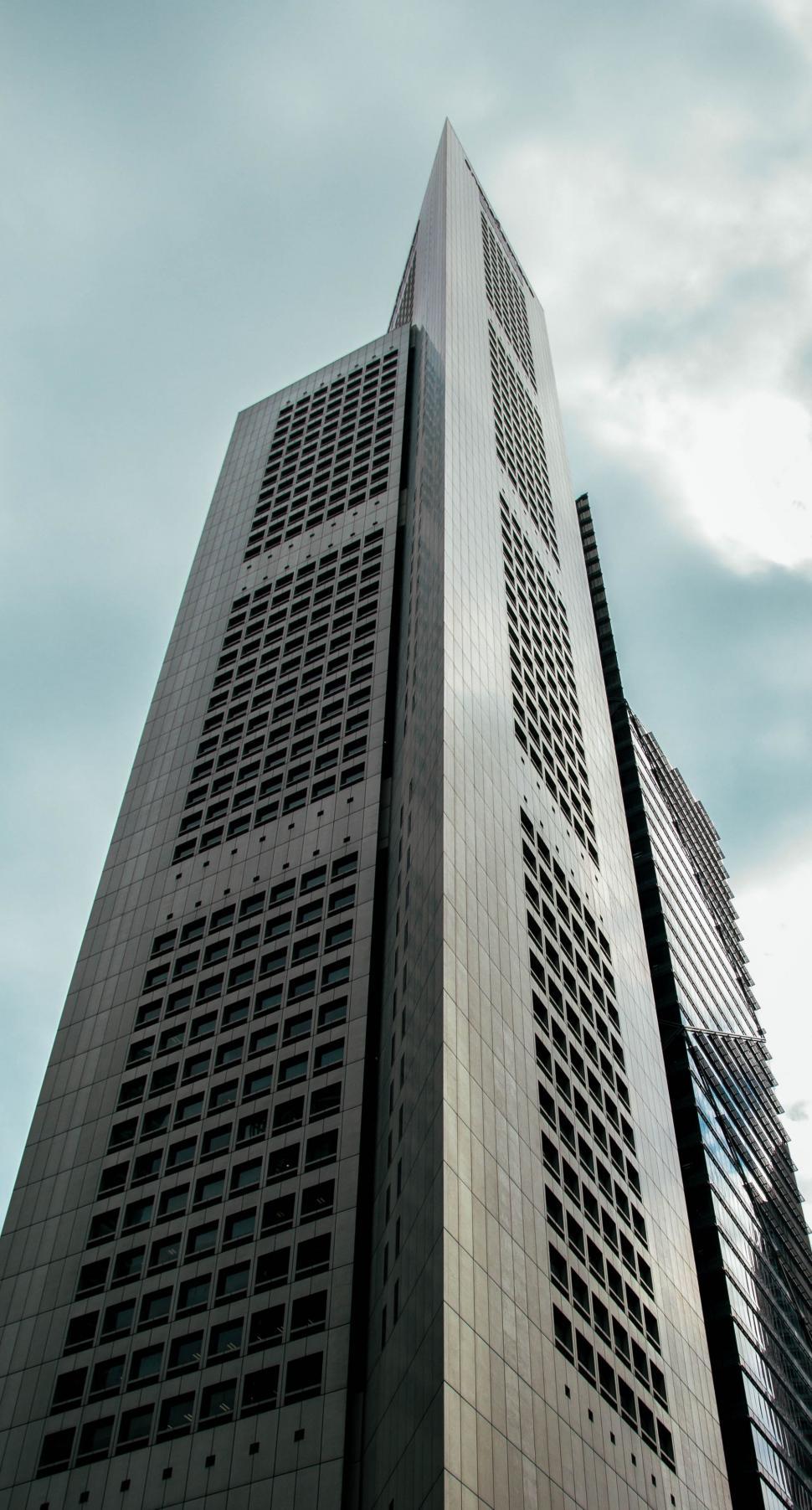 Free Image of Skyscraper from below  