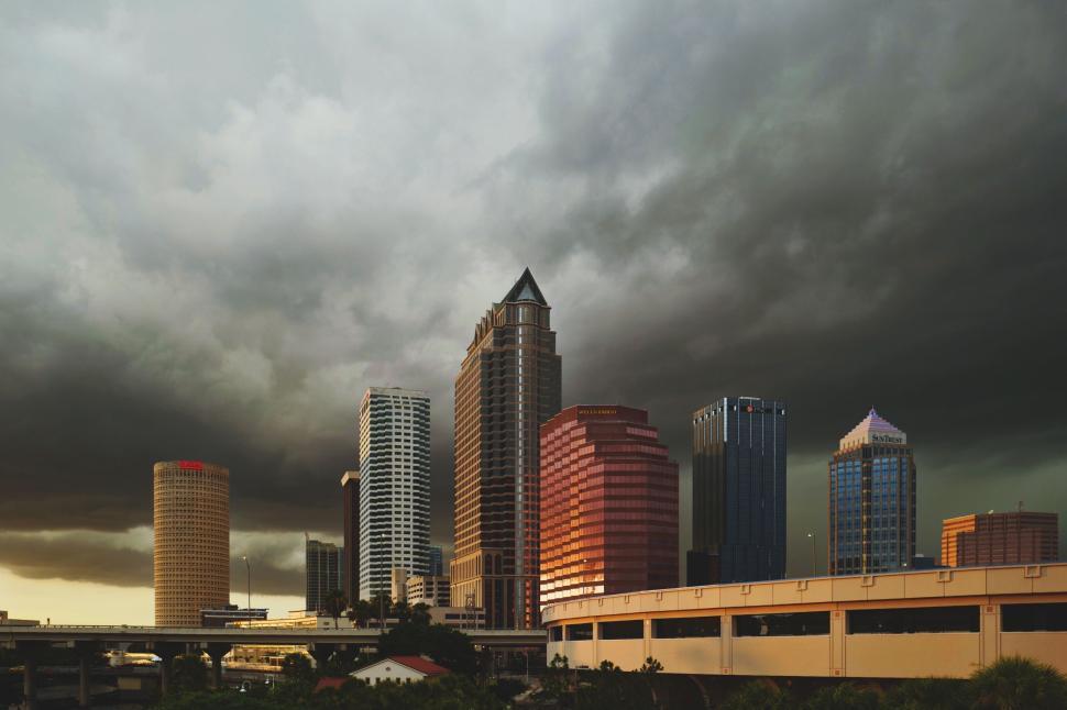 Free Image of Tampa, Florida Skyline 