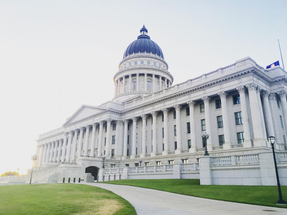 Free Image of Utah State Capitol Building - Day View  