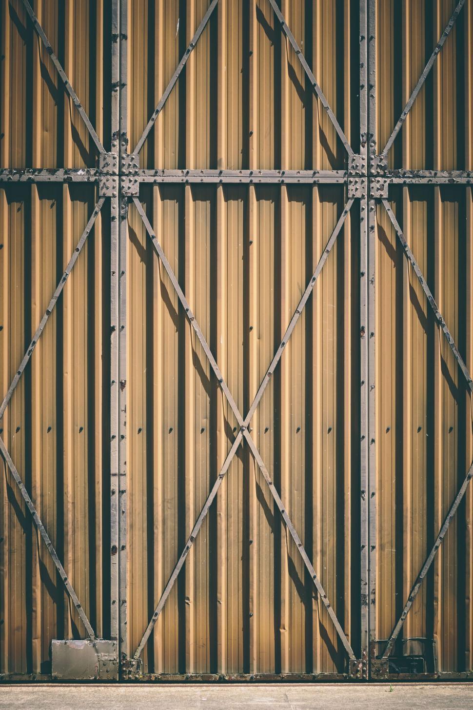 Free Image of Construction Site Gate  