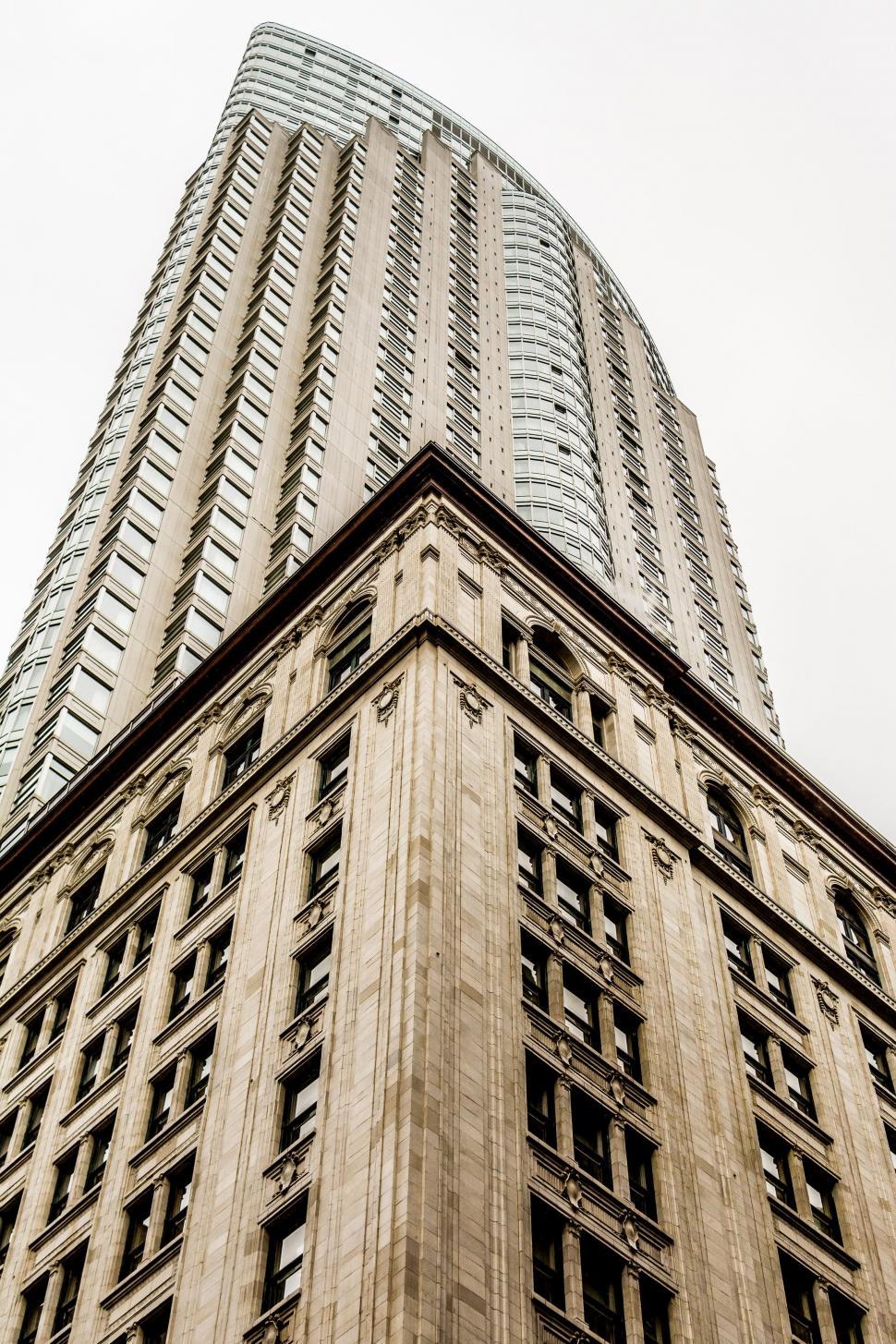 Free Image of Tall Building from Below  
