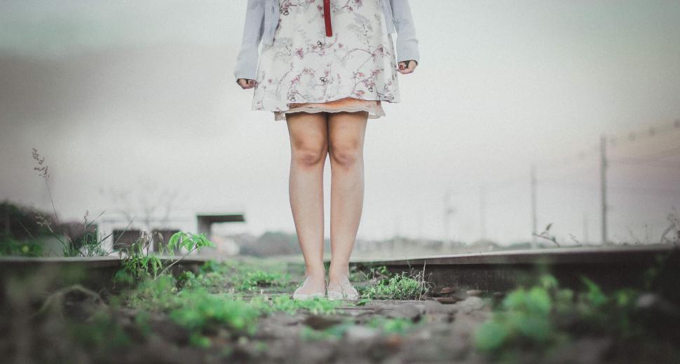 Free Image of Woman in Skirt  