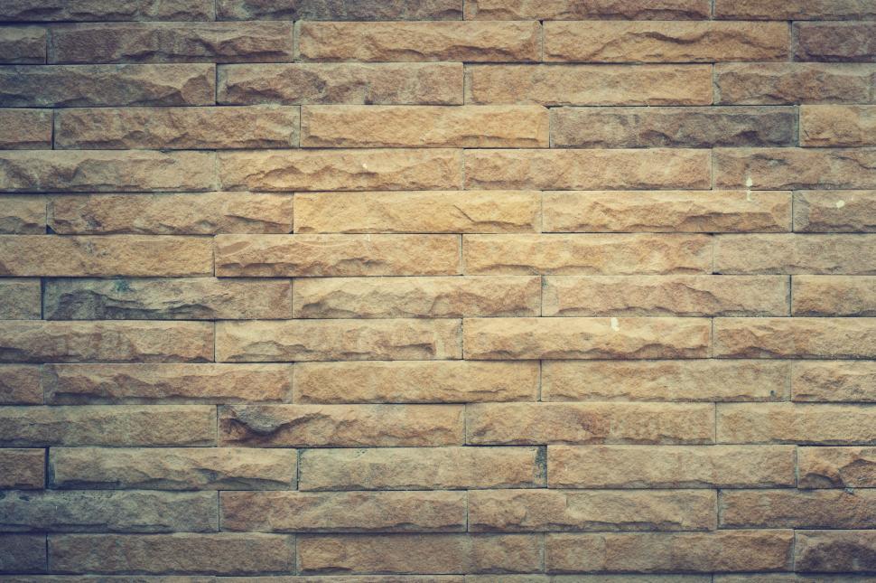 Free Image of Stone Brick Wall 