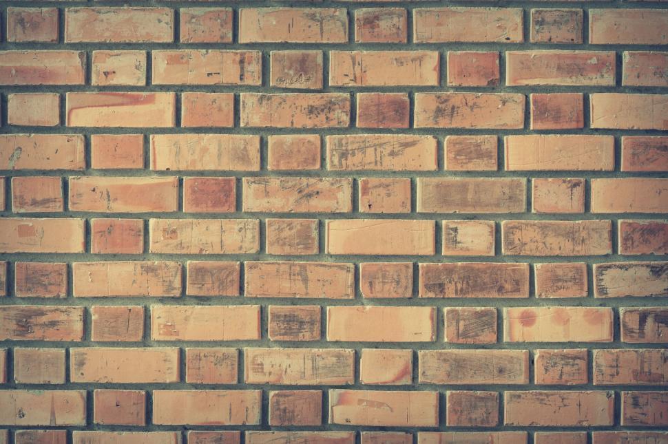Free Image of Brick Wall - Texture  