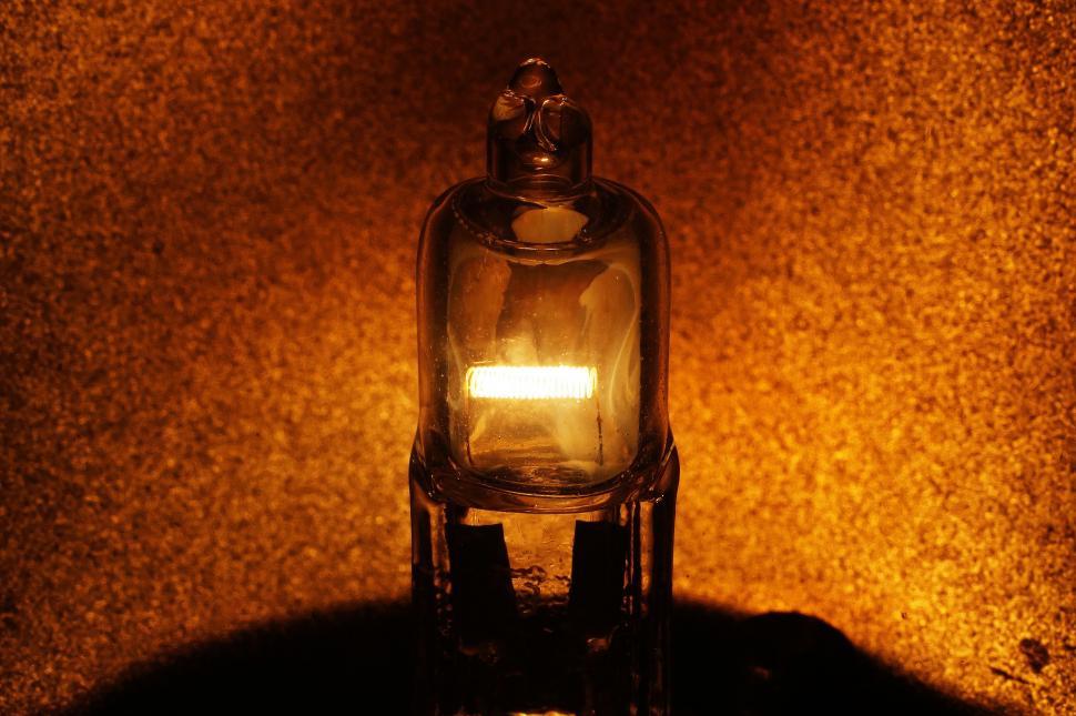 Free Image of Yellow Light Bulb  