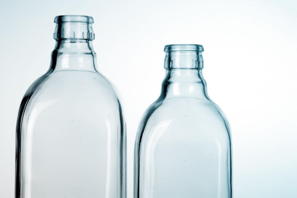Free Image of Glass Bottles  