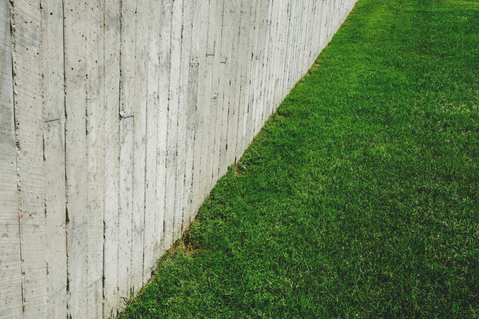 Free Image of Grass and Fence  