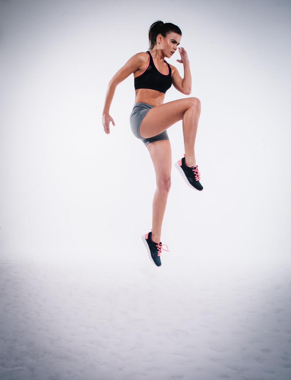 Free Image of Woman doing exercise  