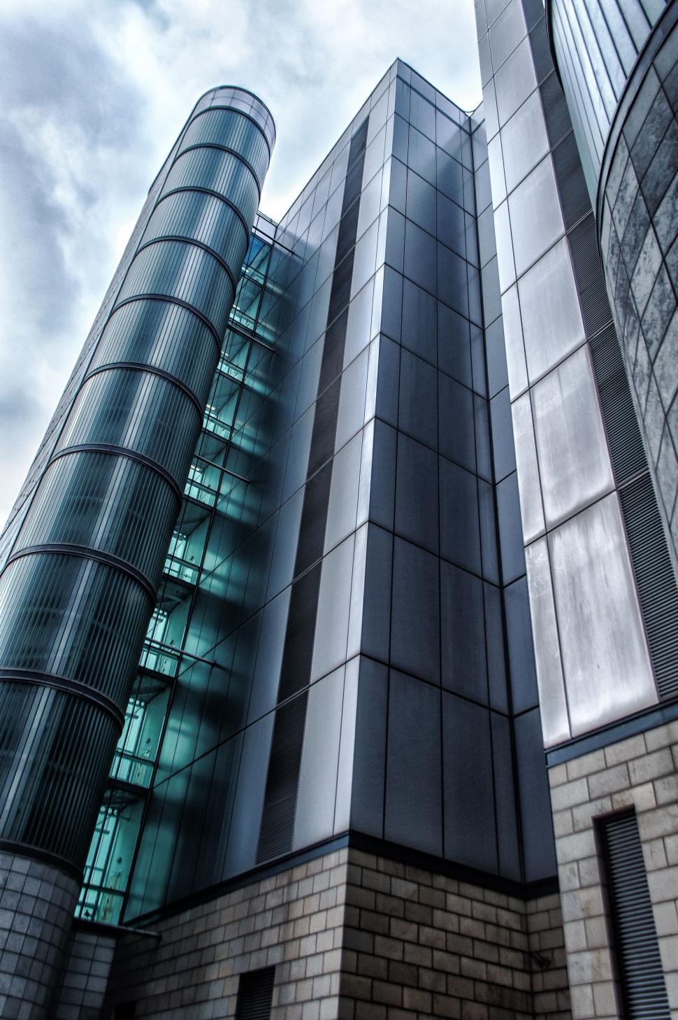 Free Image of Steel and Glass Building  