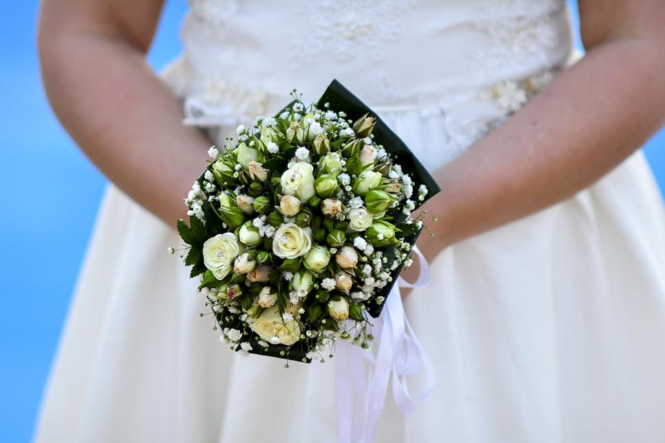 Free Image of Wedding Flower Bouquet 