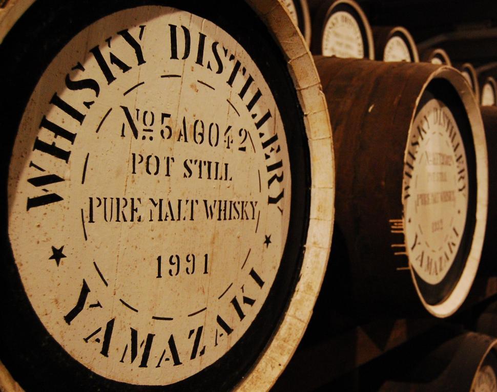 Free Image of Whisky Barrels 