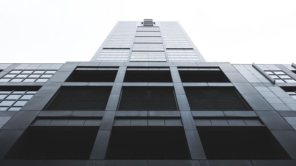 Free Image of Building Facade - From Below  