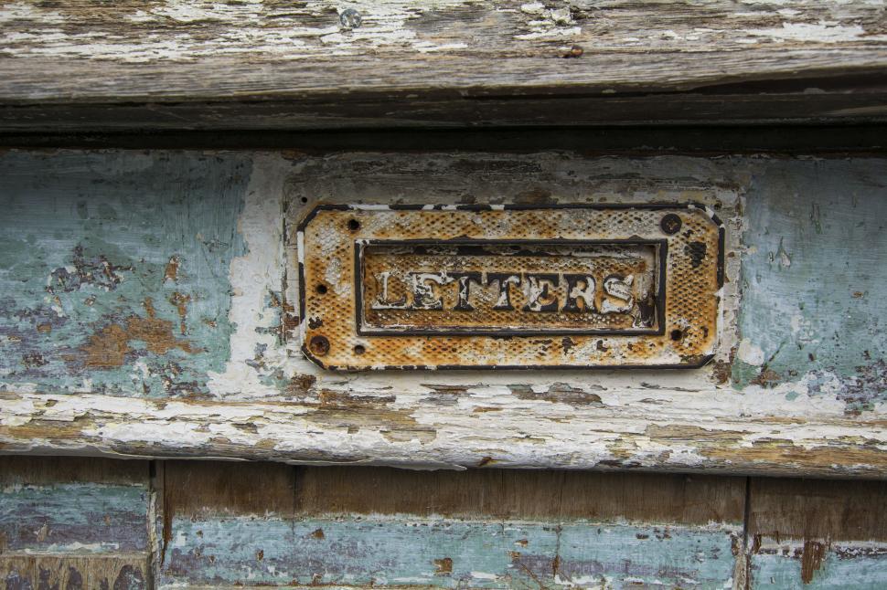Free Image of Rusty - LETTERS  