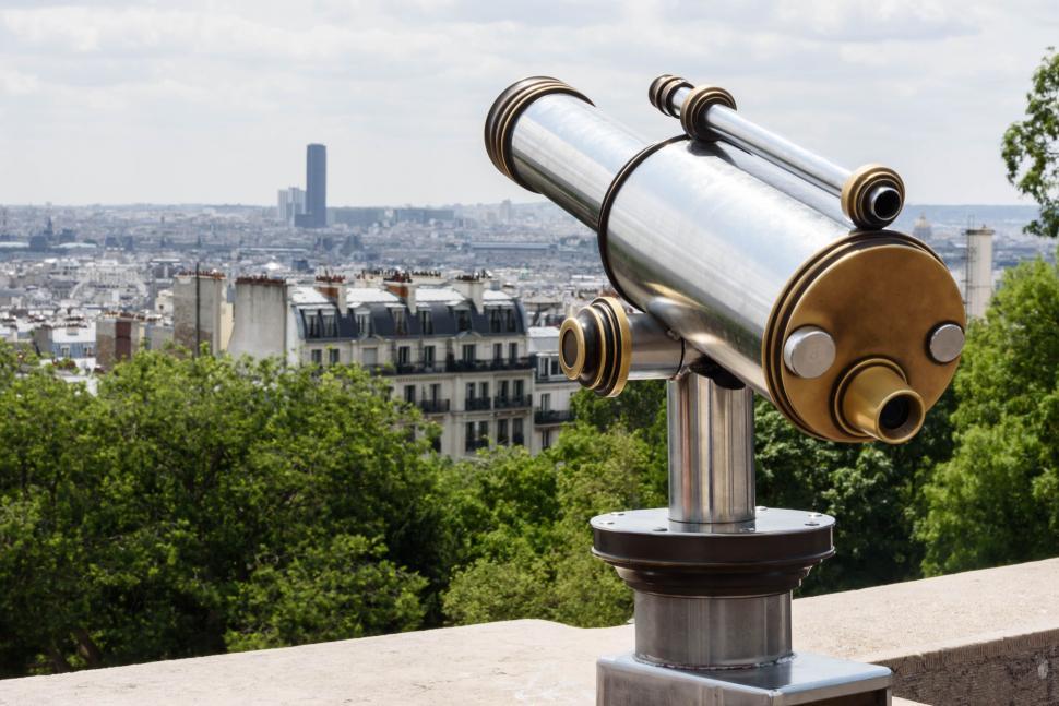 Free Image of Telescope on the viewpoint 