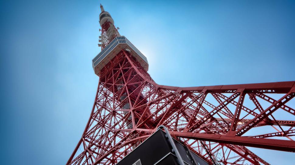 Free Image of Tokyo Tower in Tokyo, Japan 