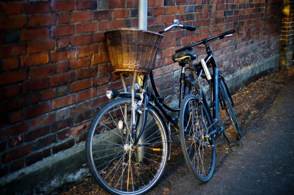 Free Image of Two Bicycles  