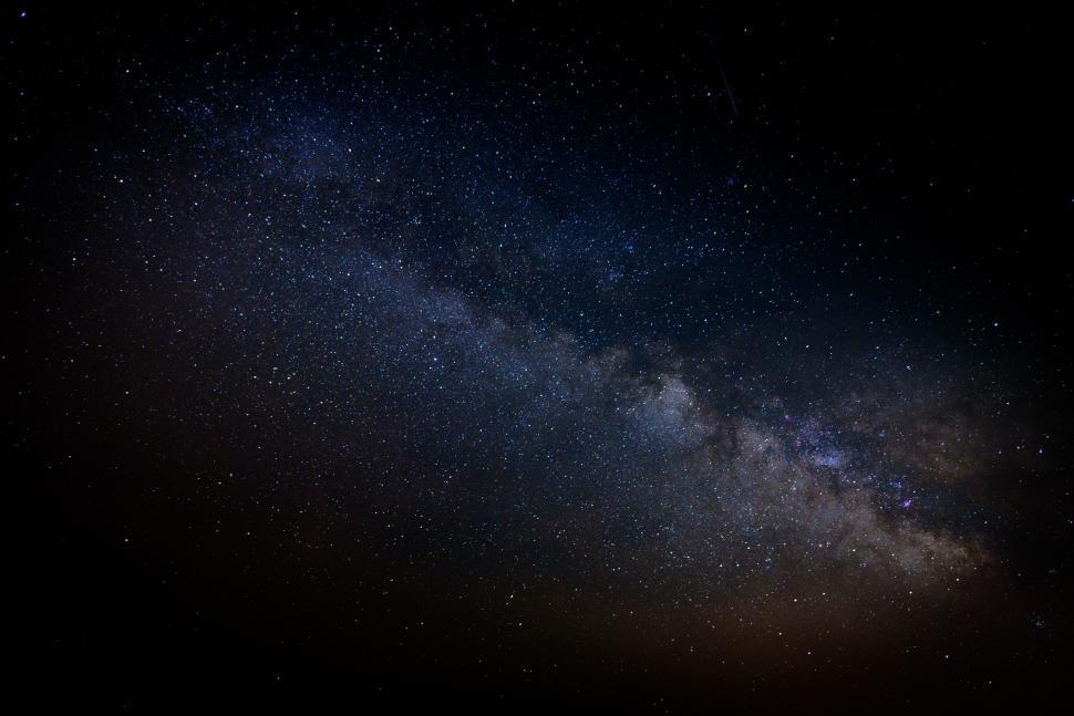 Free Image of Night Sky with Stars  