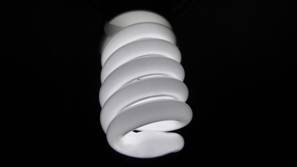 Free Image of White LED Bulb  