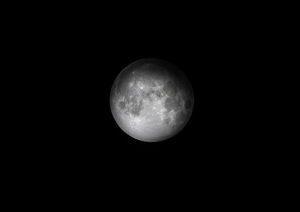 Free Image of Full Moon  