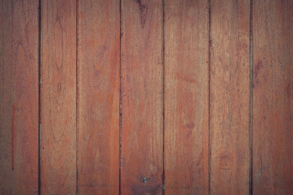 Free Image of Red Wooden Planks  